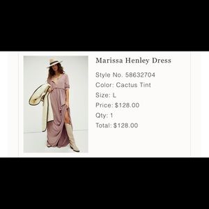 Free People Marissa Henley Dress